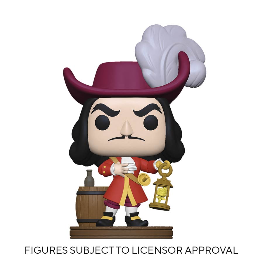 POP Disney Villains Captain Hook Vinyl Figure