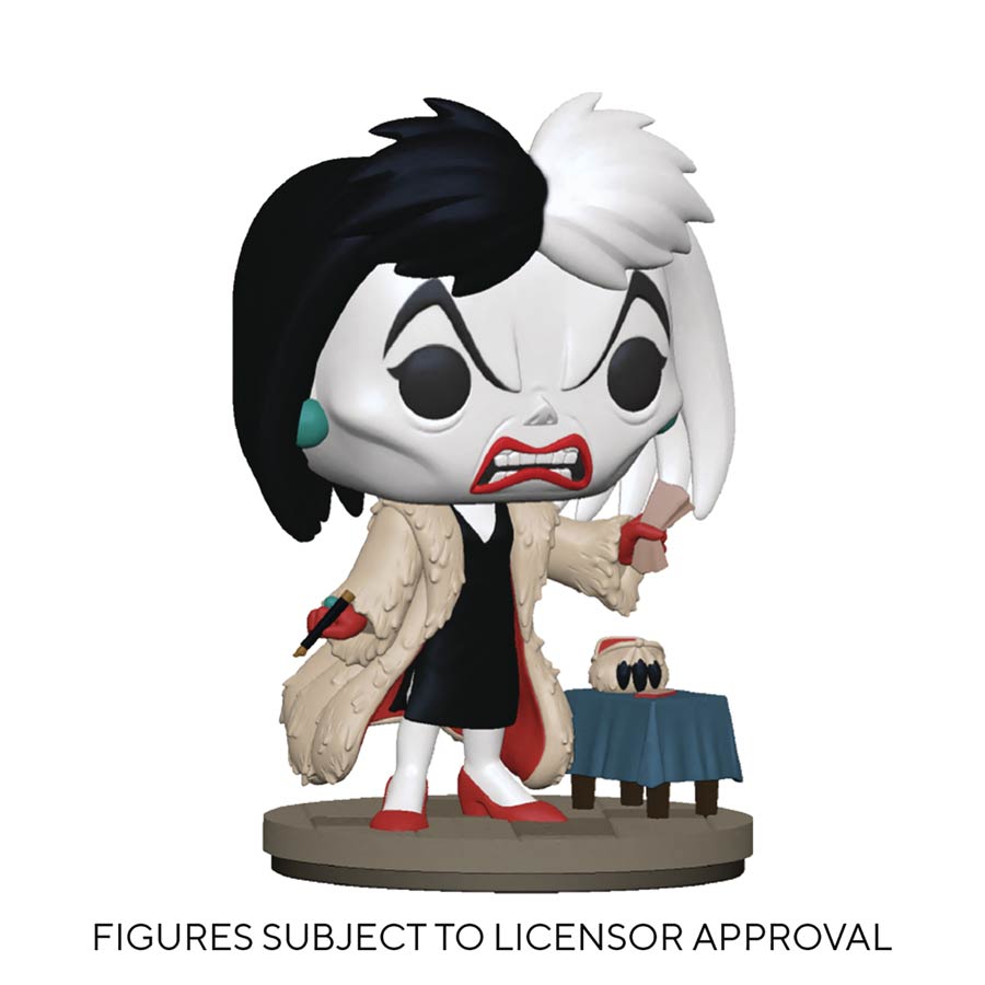 POP Disney Villains Cruella De Vil Vinyl Figure