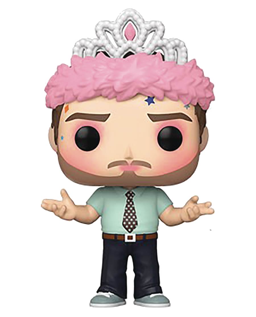 POP Television Parks & Recreation Andy As Princess Rainbow Sparkle Vinyl Figure