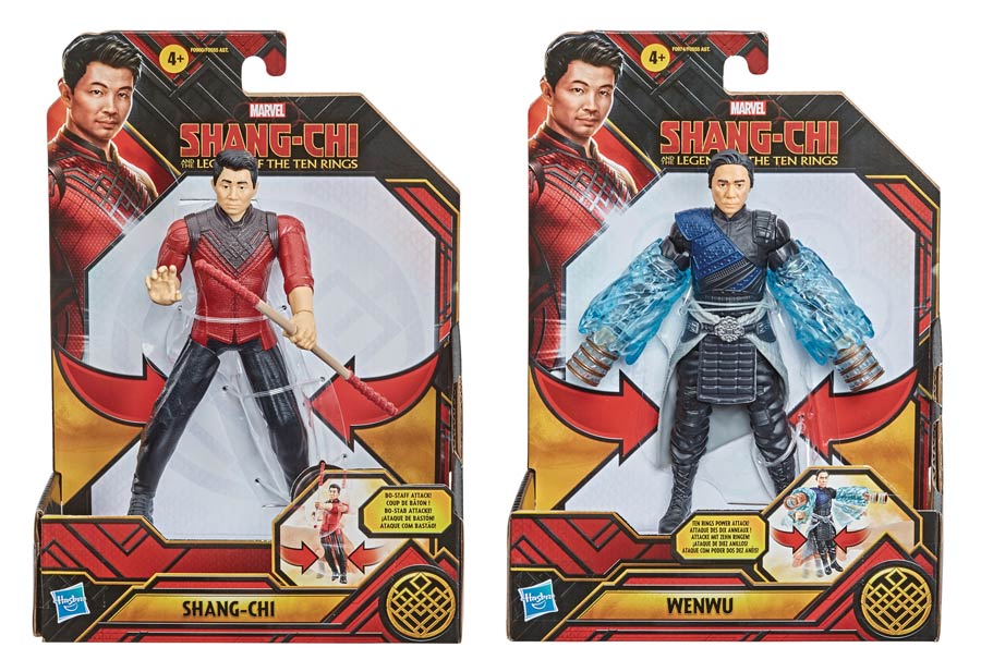 Shang-Chi And The Legend Of The Ten Rings 6-Inch Feature Action Figure Assortment Case 202101