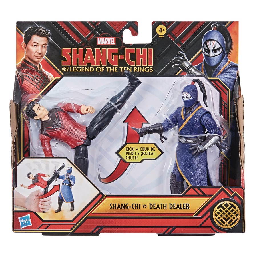 Shang-Chi And The Legend Of The Ten Rings Shang-Chi vs Death Dealer 6-Inch 2-Pack Action Figure