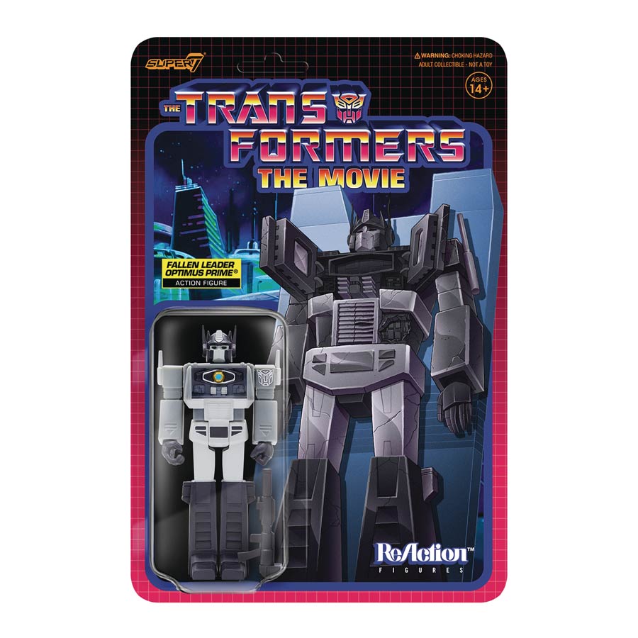 Transformers ReAction Figure Wave 4 - Dead Optimus Prime Open Chest
