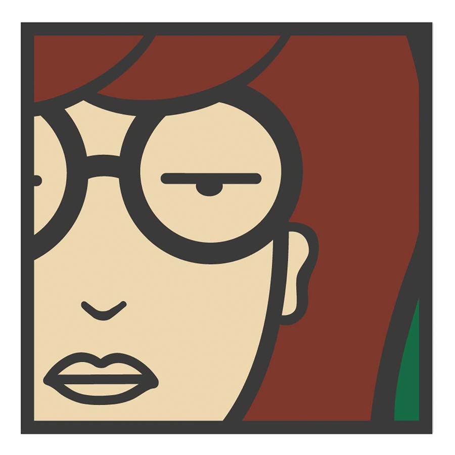 Daria 1-Inch Enamel Pin - Daria