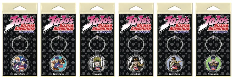 JoJos Bizarre Adventure Part 4 Diamond Is Unbreakable Keychain 36-Piece Assortment Case