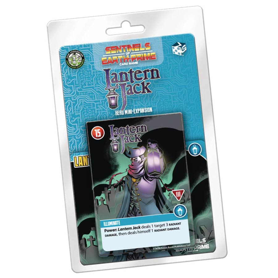 Sentinels Of Earth-Prime Co-Operative Card Game Character Expansion - Lantern Jack