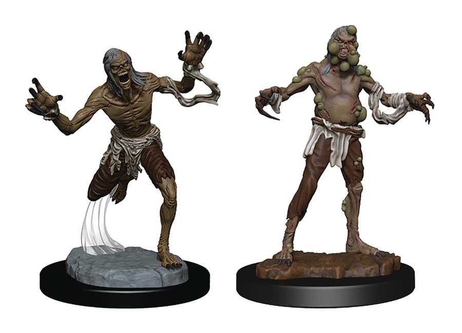 Critical Role Unpainted Miniature Figure - Husk Zombies