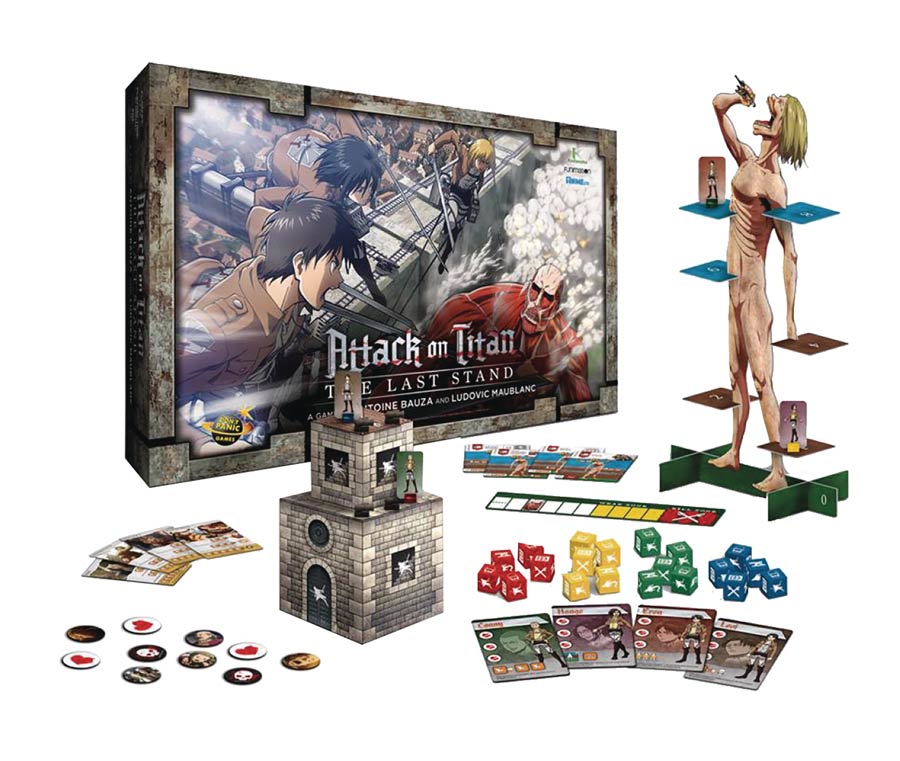 Attack On Titan Last Stand Board Game