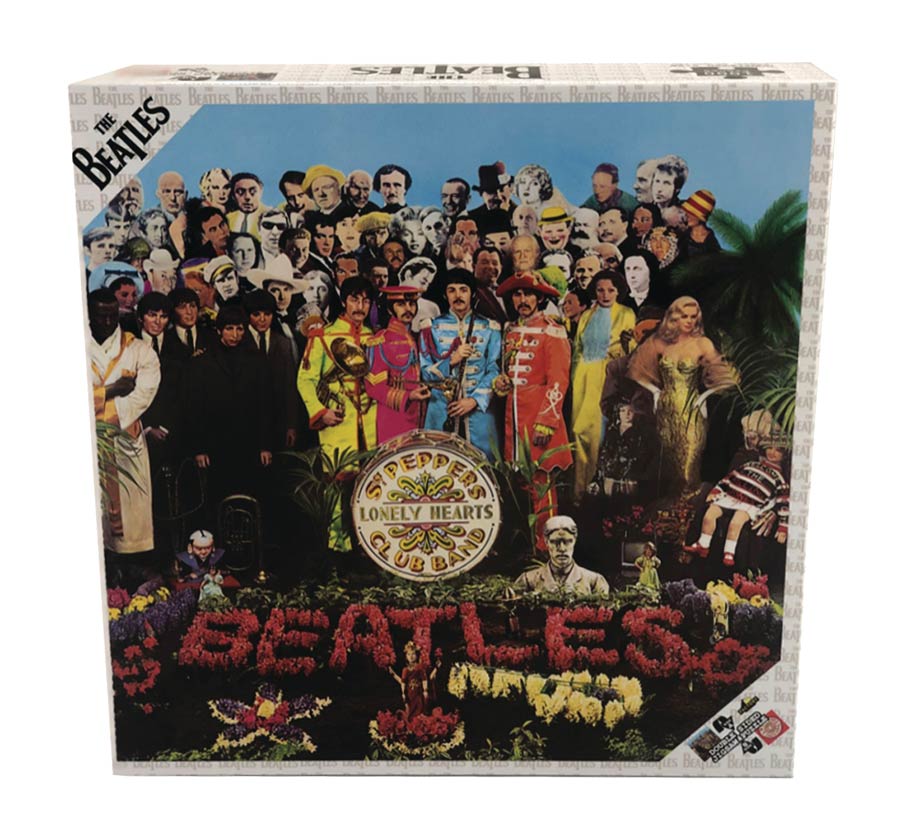 Beatles Double Sided Album Art 1000-Piece Puzzle - Sgt Peppers Lonely Hearts Club Band