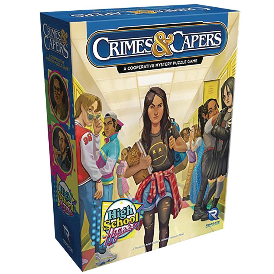 Crimes & Capers High School Hijinks Board Game
