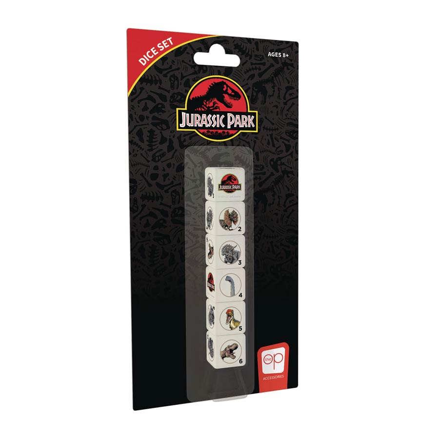 Jurassic Park Dice Set