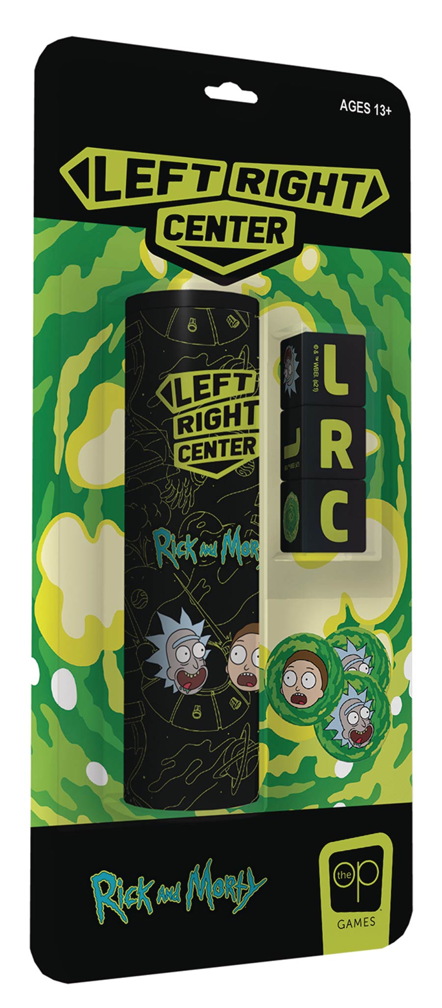 Left Right Center Rick And Morty Dice Game