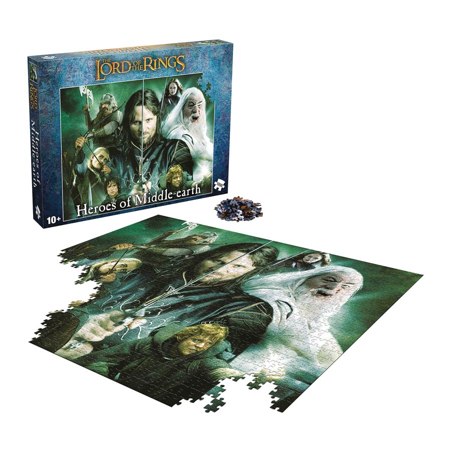 Lord Of The Rings 1000-Piece Puzzle - Heroes Of Middle-Earth
