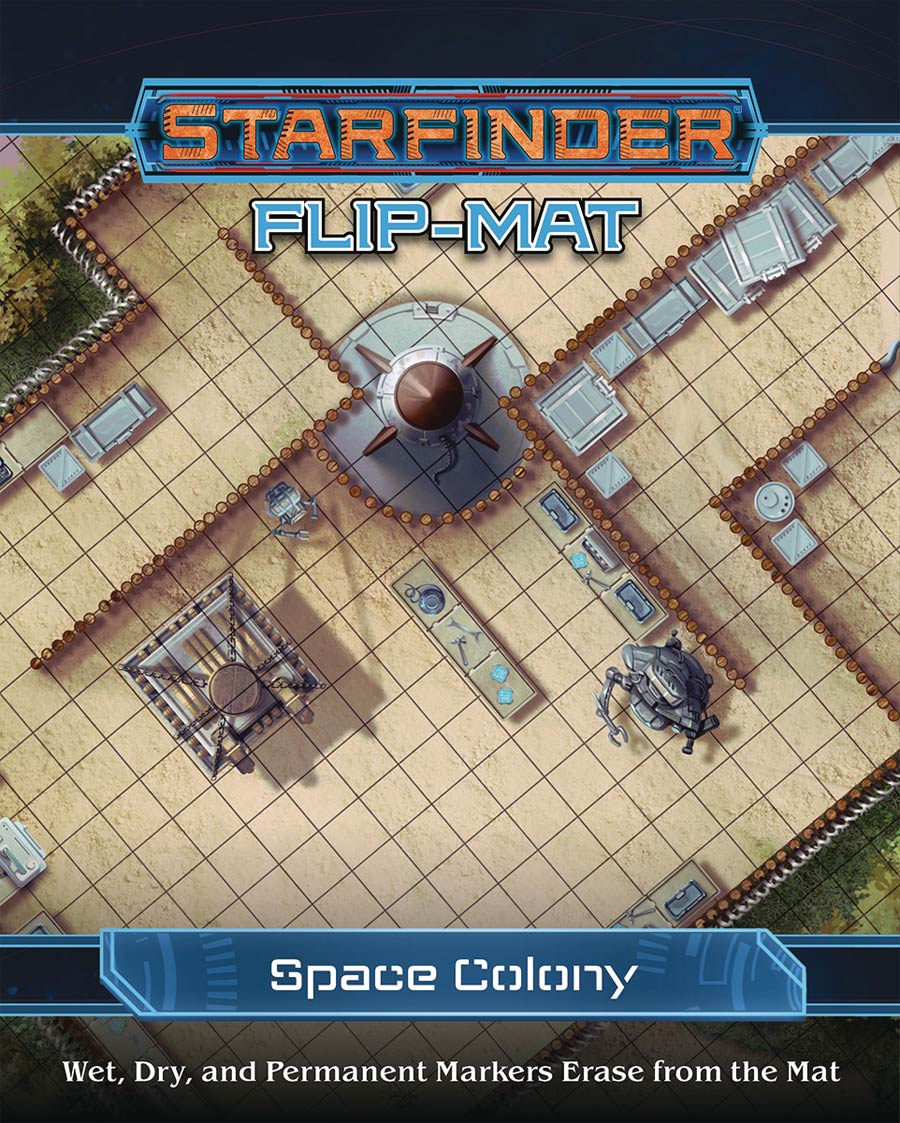 Starfinder Flip-Mat - Space Colony