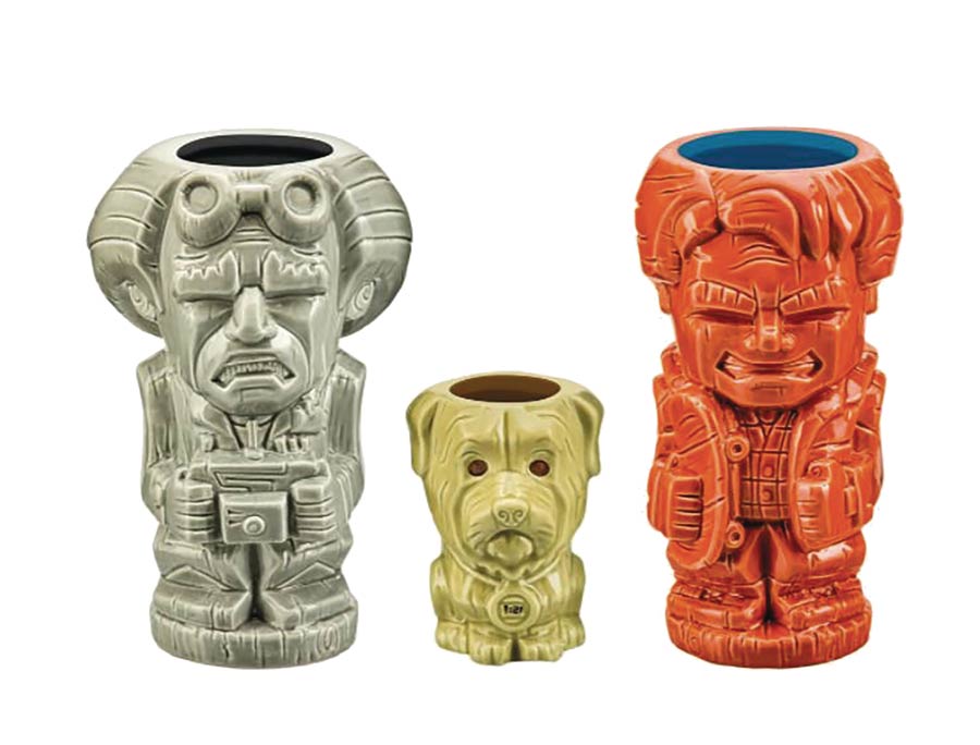 Back To The Future Tiki Mug 3-Piece Set