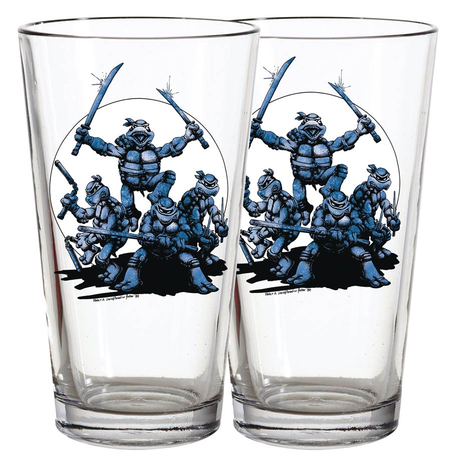 Teenage Mutant Ninja Turtles Previews Exclusive Pint Glass - Blue Moon
