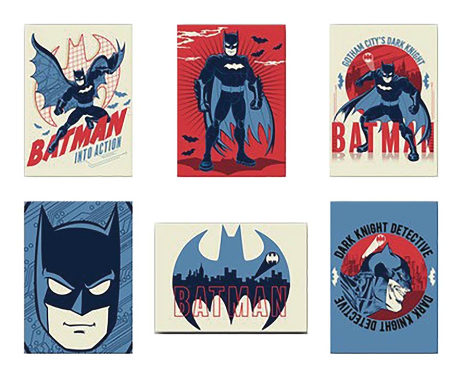 Batman Previews Exclusive Clip Strip Magnet 72-Piece Assortment Case