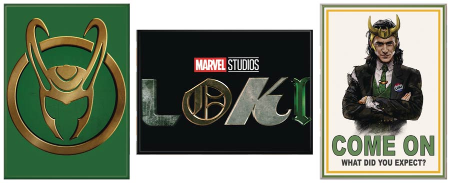 Loki TV Magnet 18-Piece Assortment Case