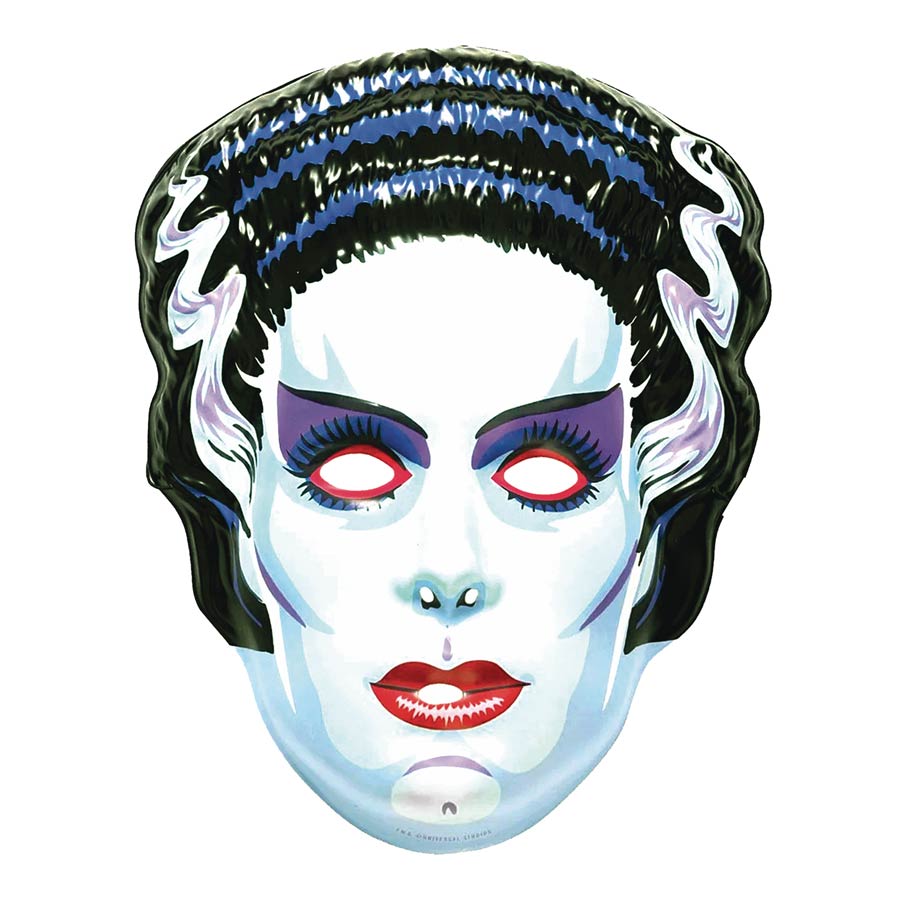 Universal Monsters Retro Monster Mask - Bride Of Frankenstein (White)