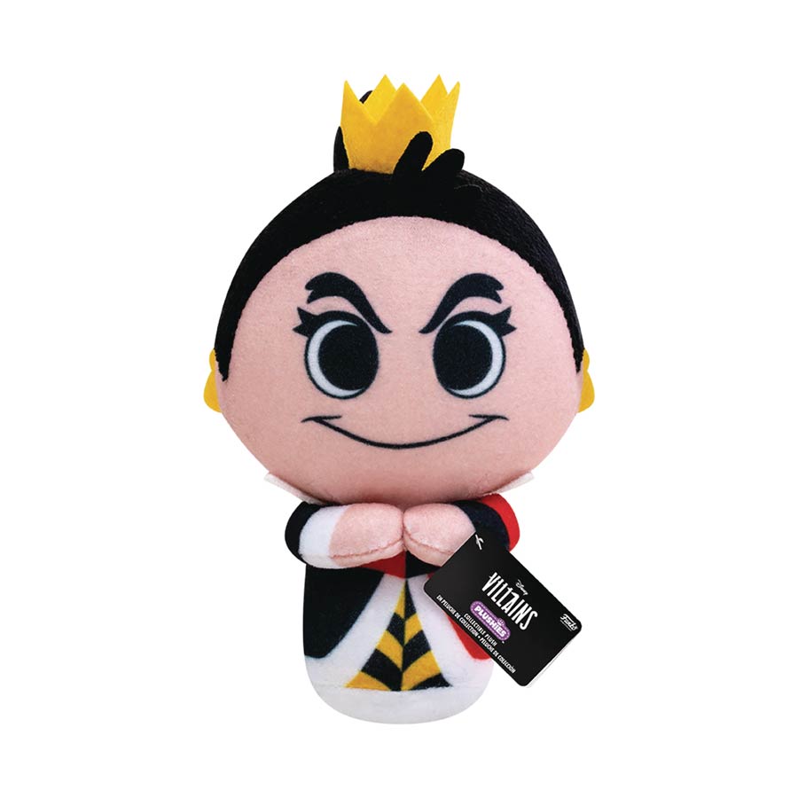 Disney Villains 4-Inch Plush - Queen Of Hearts