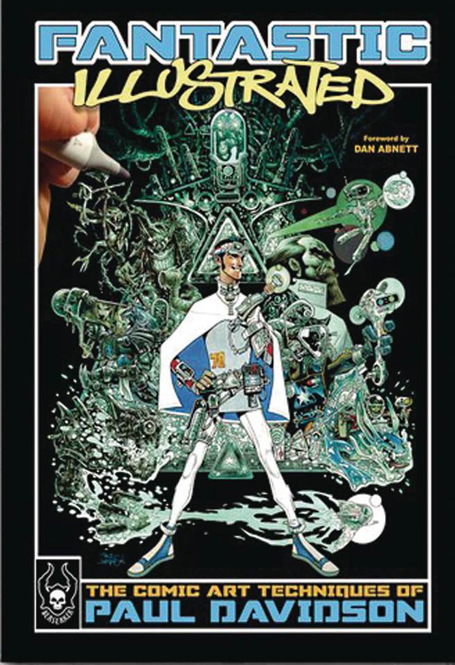 Fantastic Illustrated Comic Art Techniques Of Paul Davidson SC Regular Cover