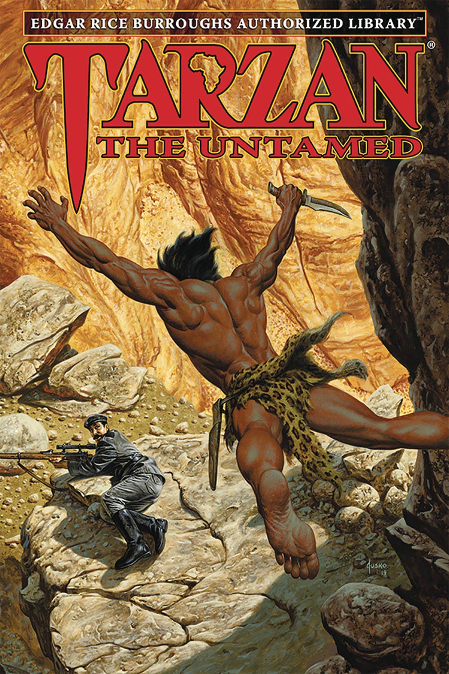 Edgar Rice Burroughs Authorized Library Tarzan Vol 7 Tarzan The Untamed HC