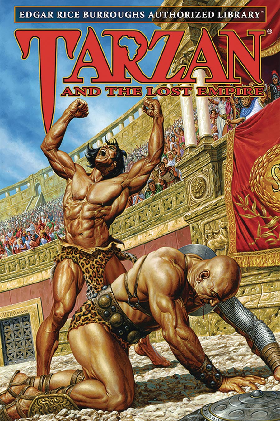 Edgar Rice Burroughs Authorized Library Tarzan Vol 12 Tarzan And The Lost Empire HC