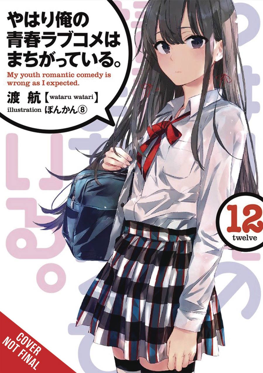 My Youth Romantic Comedy Is Wrong As I Expected Novel Vol 12