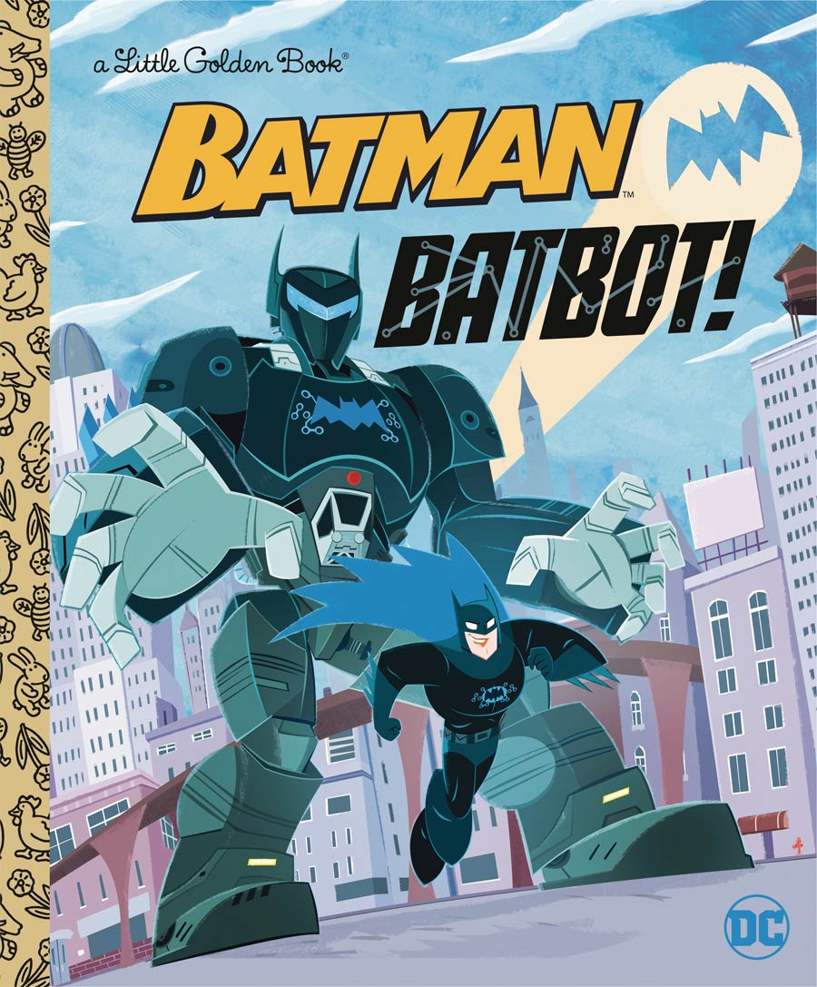 Batman Batbot Little Golden Book HC