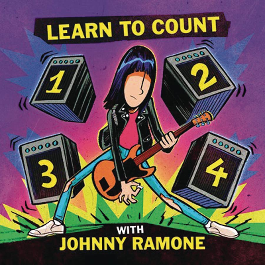Learn To Count 1-2-3-4 With Johnny Ramone Board Book HC