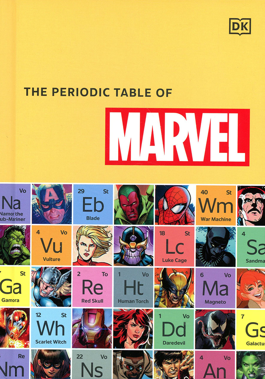 Periodic Table Of Marvel HC