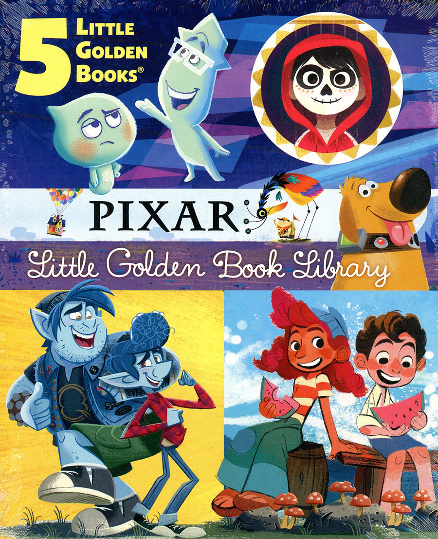 Pixar Little Golden Book Library HC Box Set