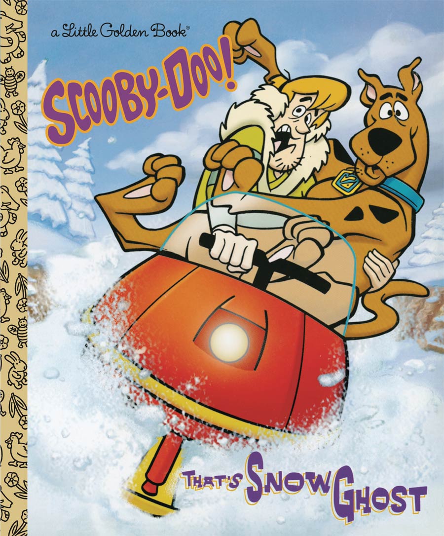 Scooby-Doo Thats Snow Ghost Little Golden Book HC