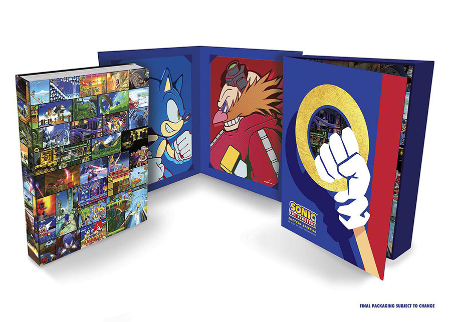 Sonic The Hedgehog Encyclo-Speed-Ia 30 Years Of Sonic The Hedgehog HC Deluxe Edition