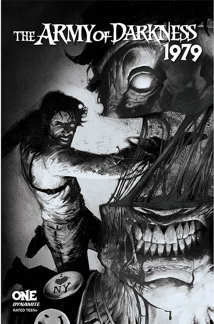 Army Of Darkness 1979 #1 Cover I Incentive Jason Shawn Alexander Black & White Cover