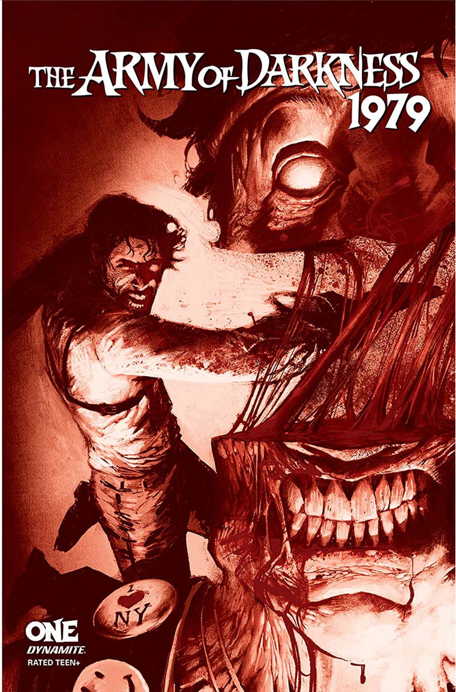 Army Of Darkness 1979 #1 Cover L Incentive Jason Shawn Alexander Blood Red Tinted Cover