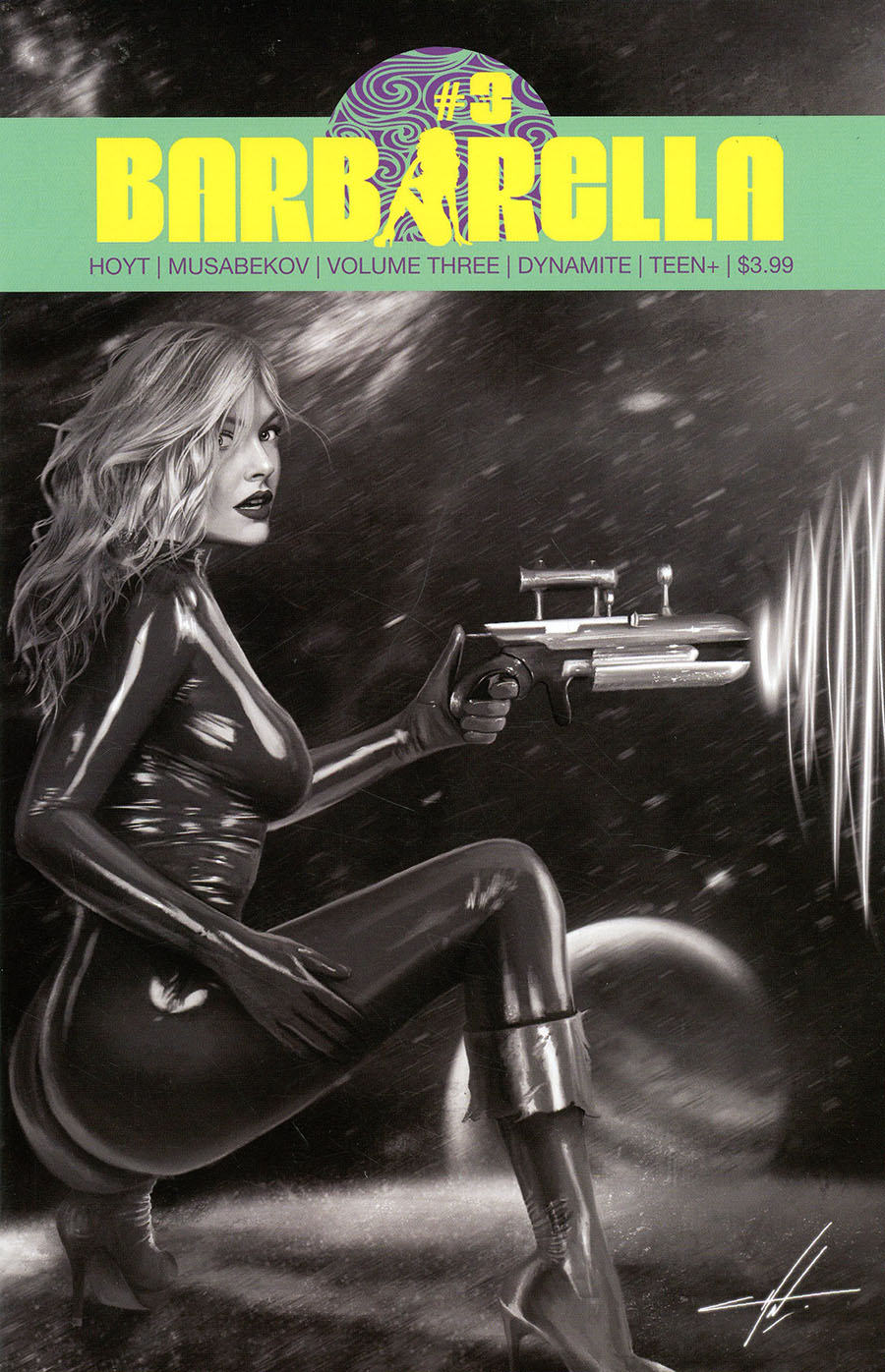 Barbarella Vol 2 #3 Cover H Incentive Carla Cohen Black & White Cover