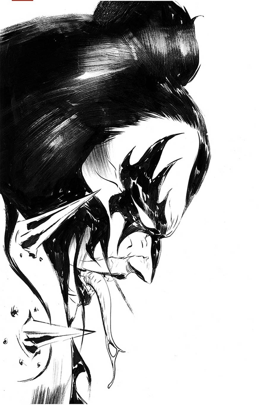 KISS Phantom Obsession #2 Cover H Incentive Jae Lee Black & White Virgin Cover