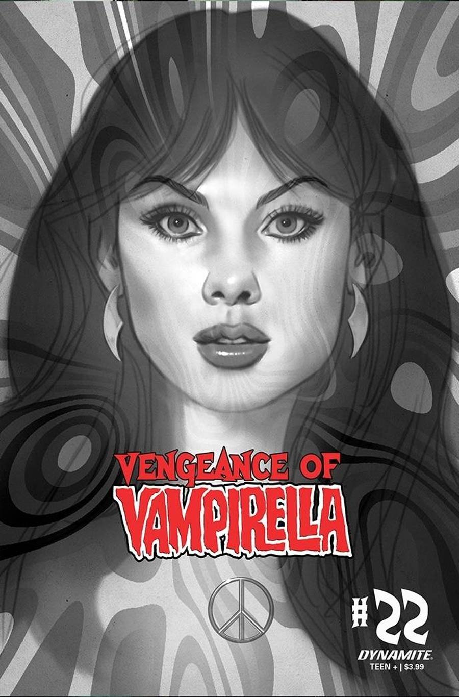 Vengeance Of Vampirella Vol 2 #22 Cover G Incentive Ben Oliver Black & White Cover