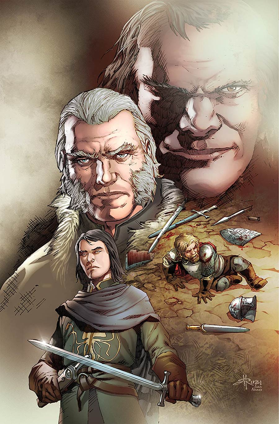 Game Of Thrones Clash Of Kings Vol 2 #15 Cover C Incentive Mel Rubi Virgin Cover