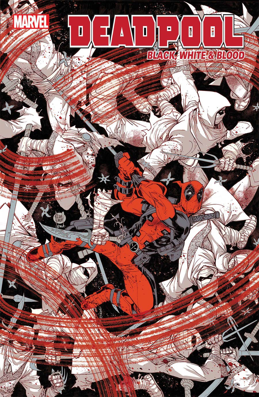 Deadpool Black White & Blood #1 Cover E DF CGC Graded 9.6 Or Higher
