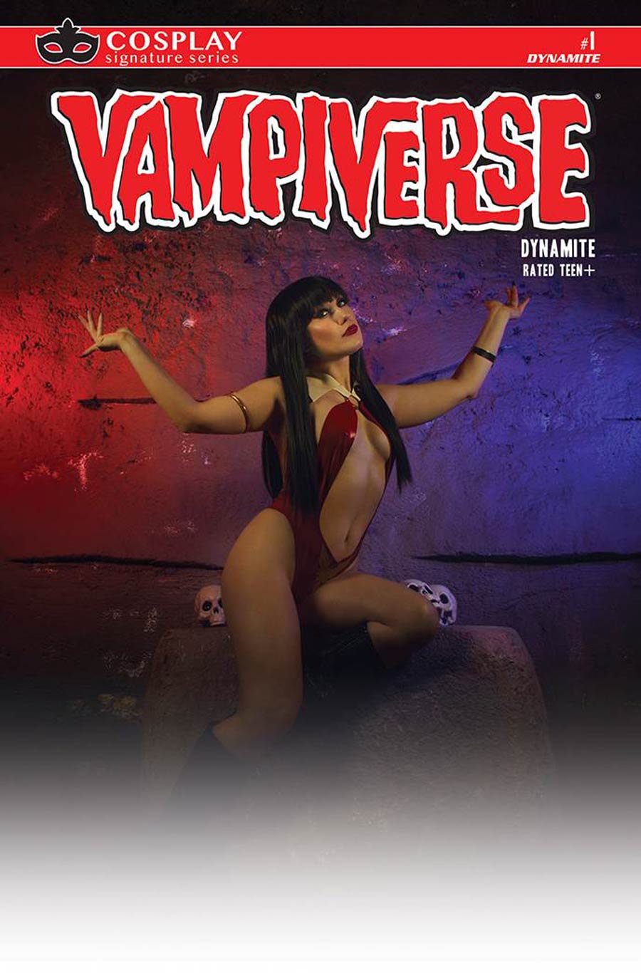 Vampiverse #1 Cover O Rachel Hollon Cosplay Photo Cover Signed By Rachel Hollon