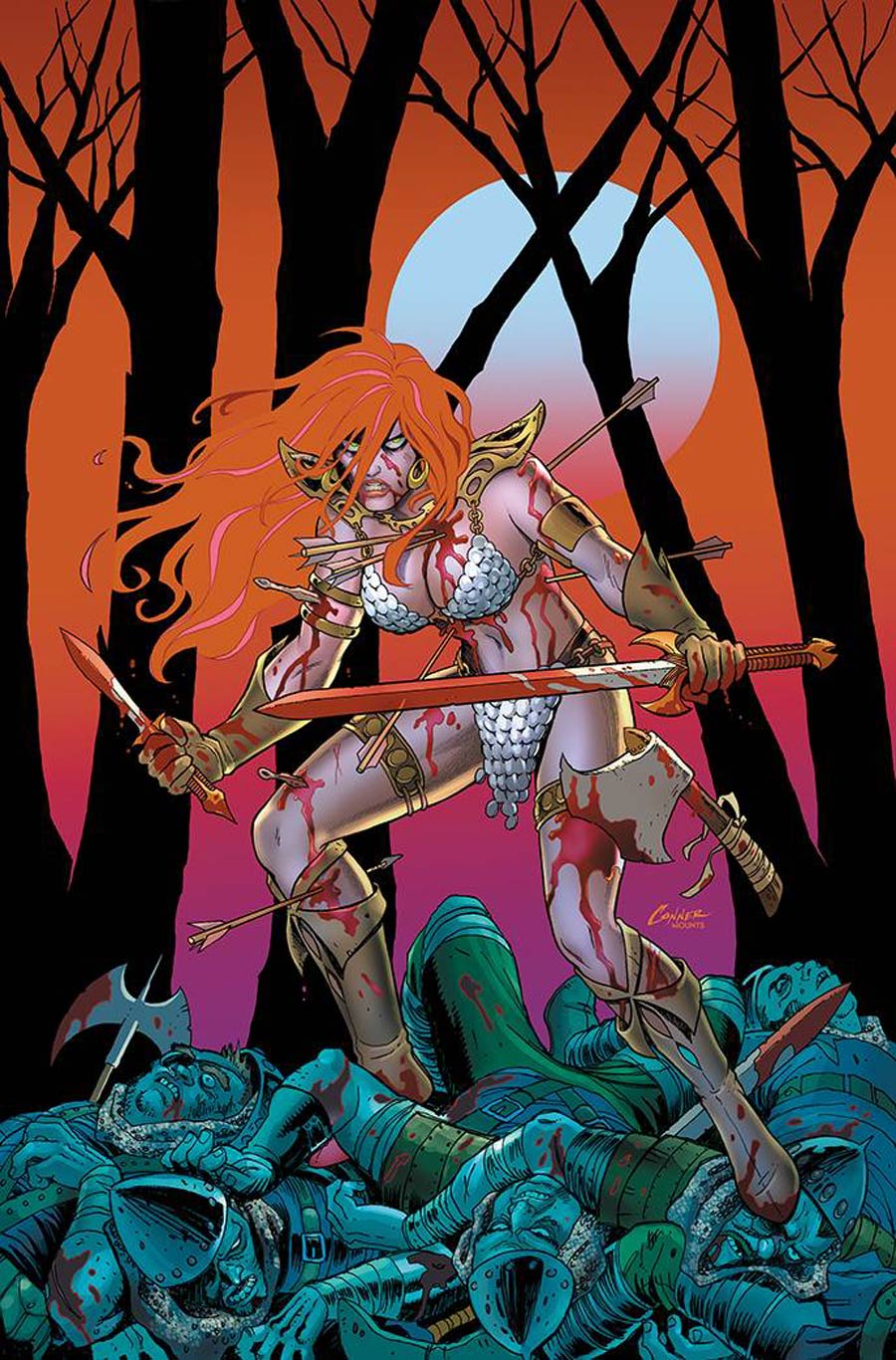 Invincible Red Sonja #5 Cover K Limited Edition Amanda Conner Virgin Cover