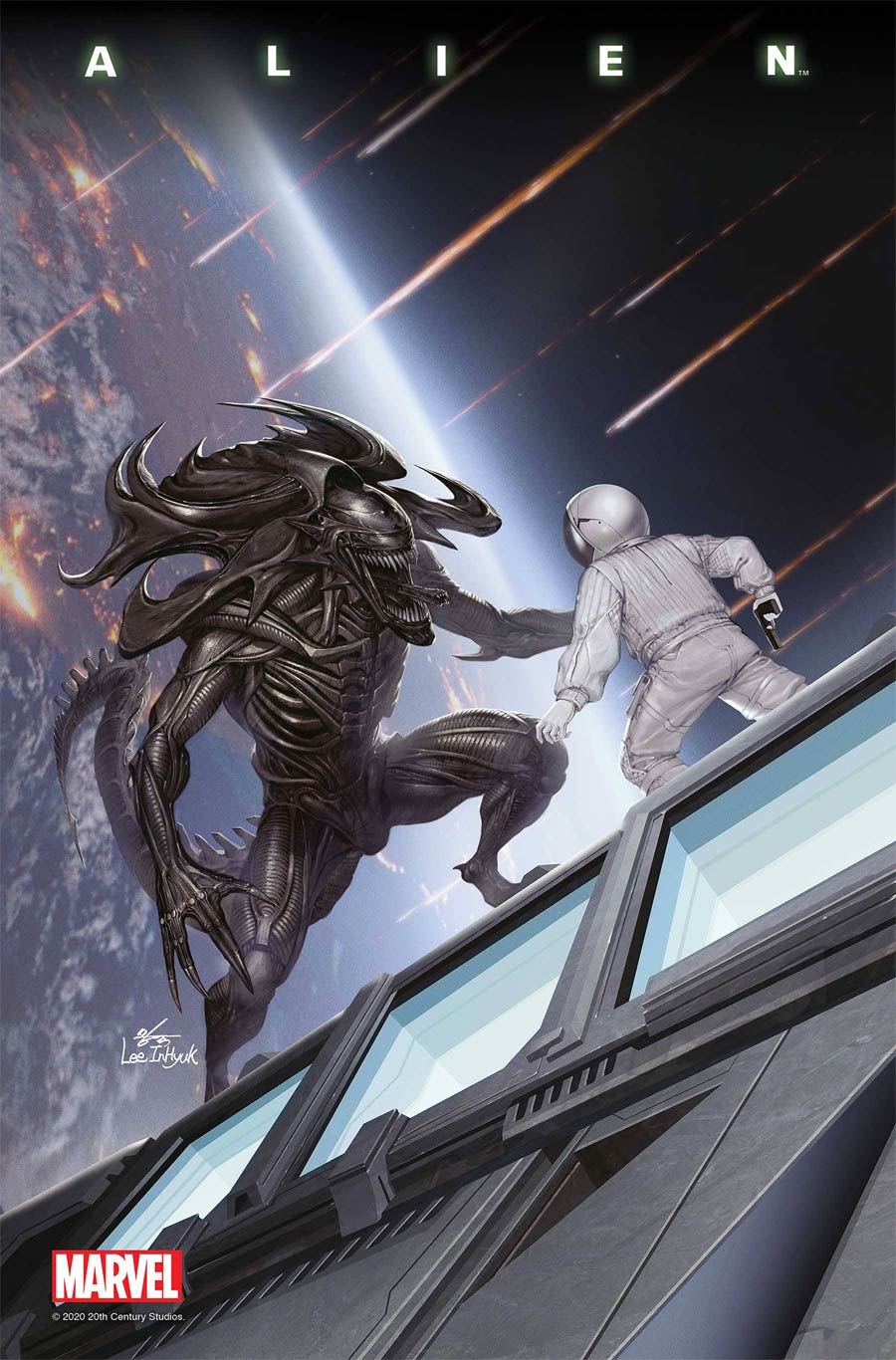 Alien #6 Cover E DF Signed By Phillip Kennedy Johnson