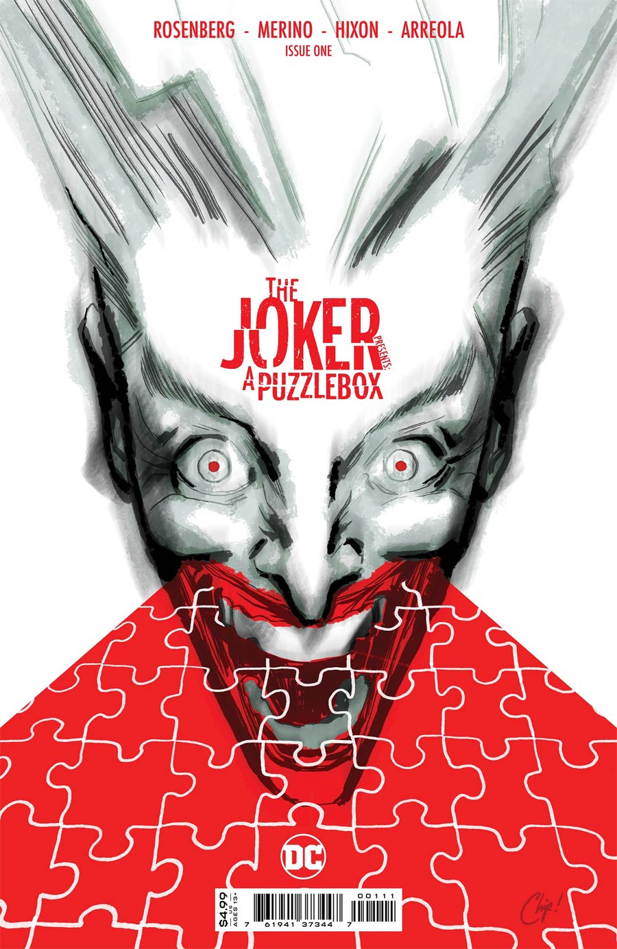 Joker Presents A Puzzlebox #1 Cover E DF Signed By Matthew Rosenberg