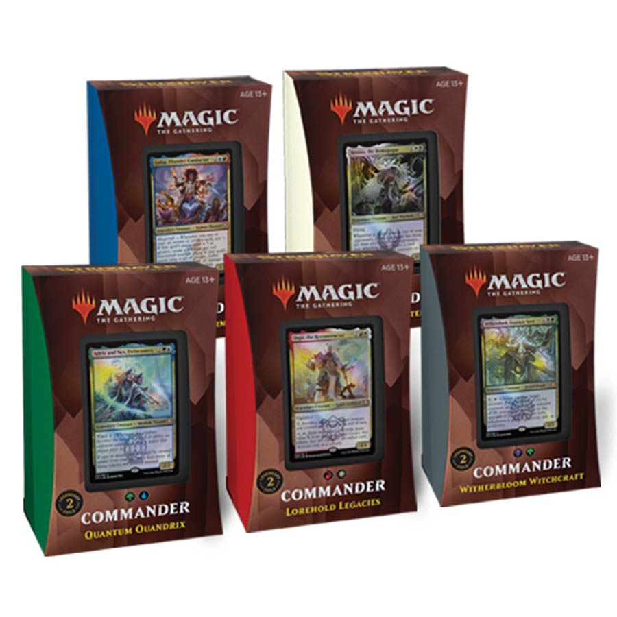 Magic The Gathering Strixhaven School Of Mages Commander Deck (Filled Randomly)