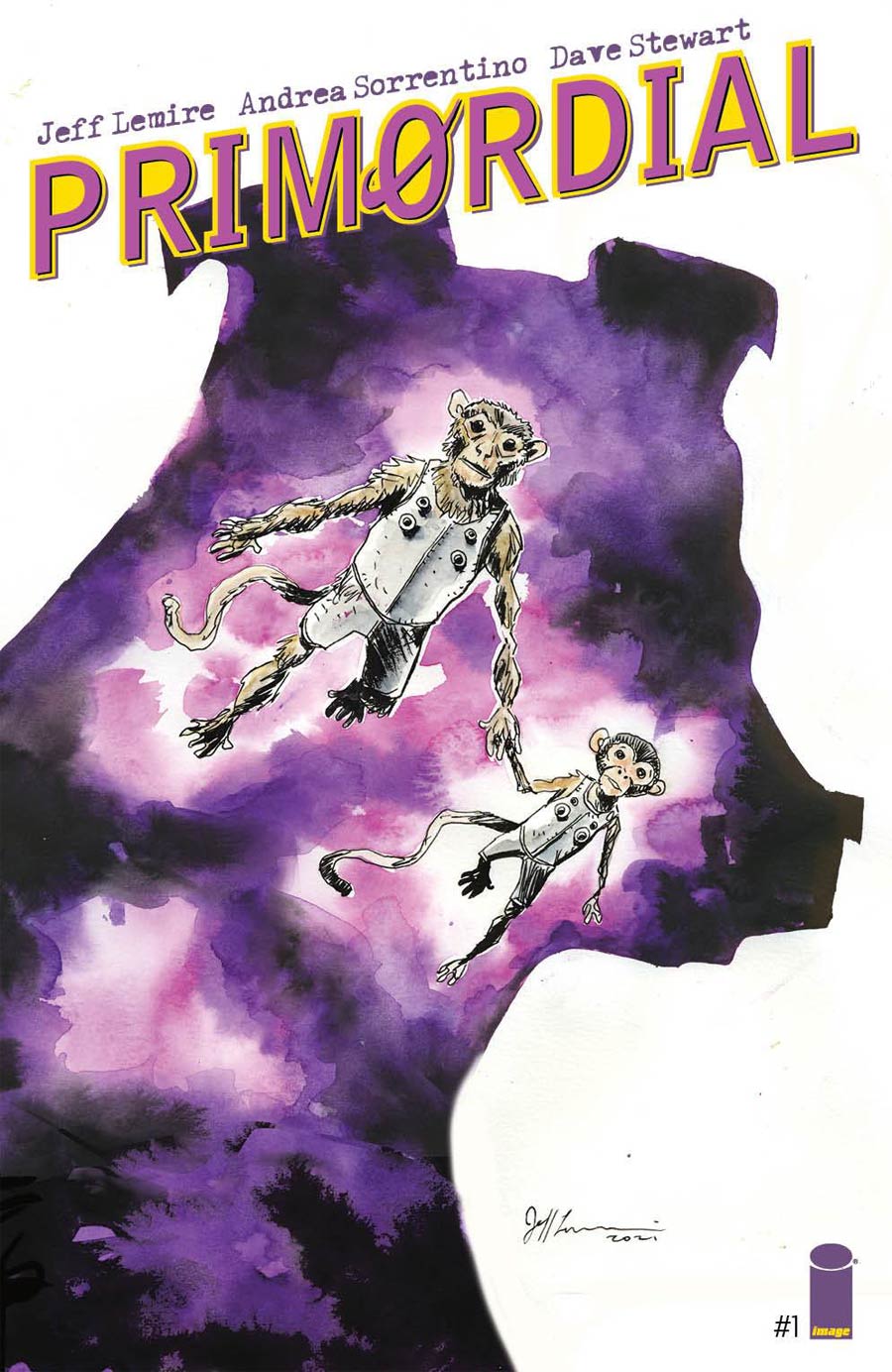 Primordial #1 Cover I Incentive Jeff Lemire Variant Cover