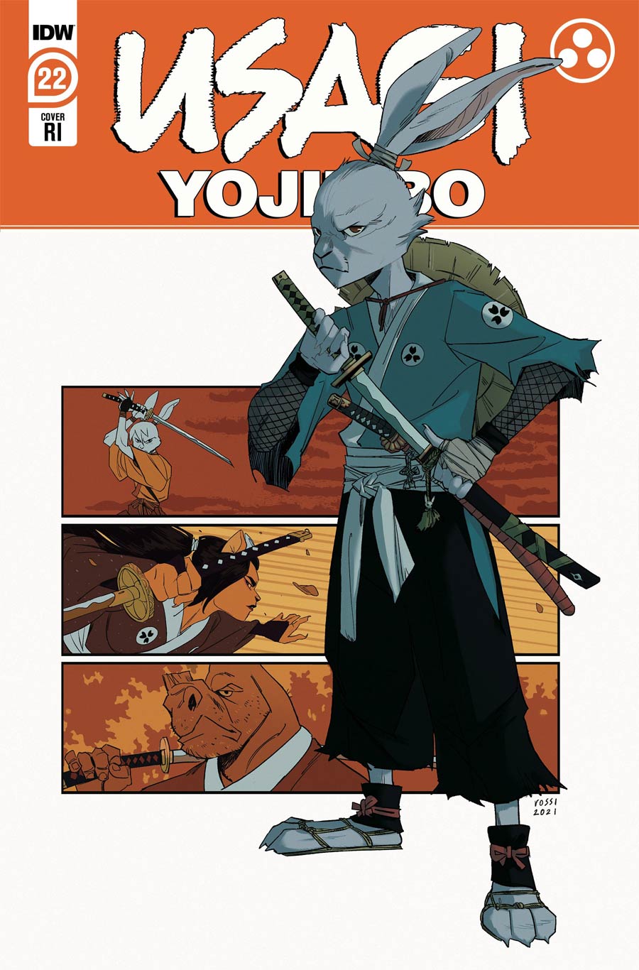 Usagi Yojimbo Vol 4 #22 Cover B Incentive Rossi Gifford Variant Cover