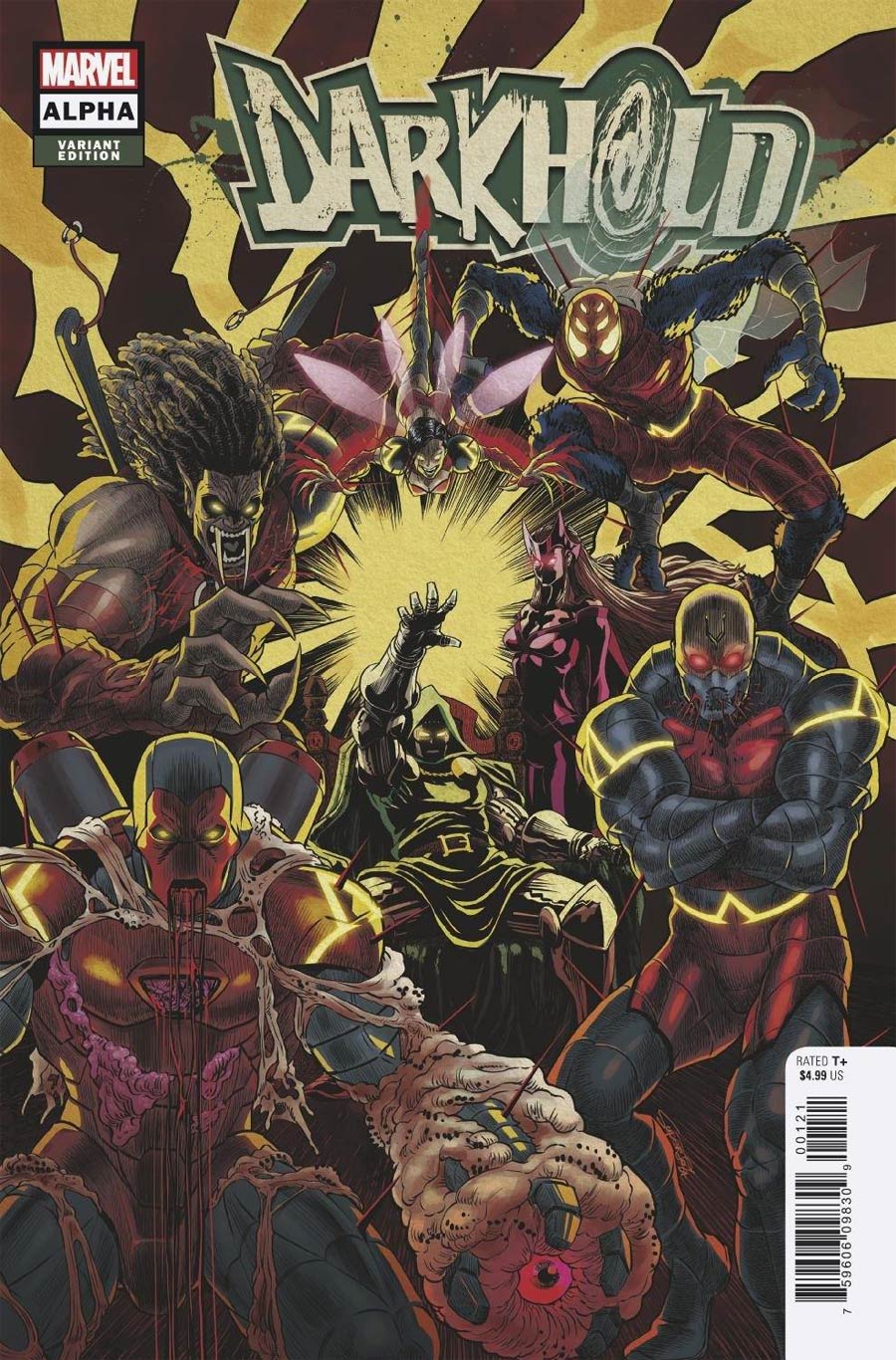 Darkhold Alpha #1 (One Shot) Cover E Incentive Superlog Variant Cover