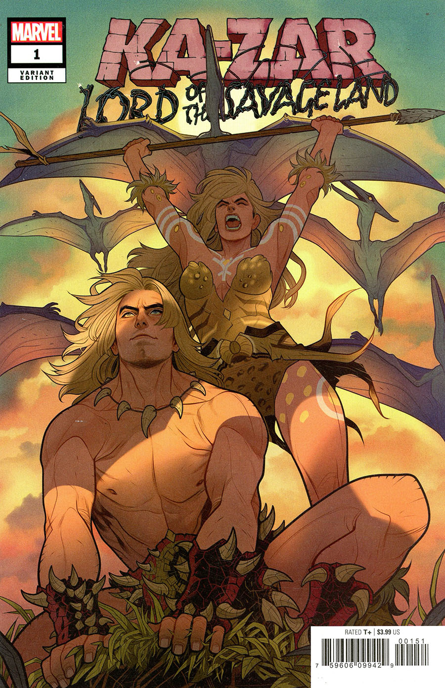 Ka-Zar Lord Of The Savage Land #1 Cover G Incentive Elizabeth Torque Variant Cover