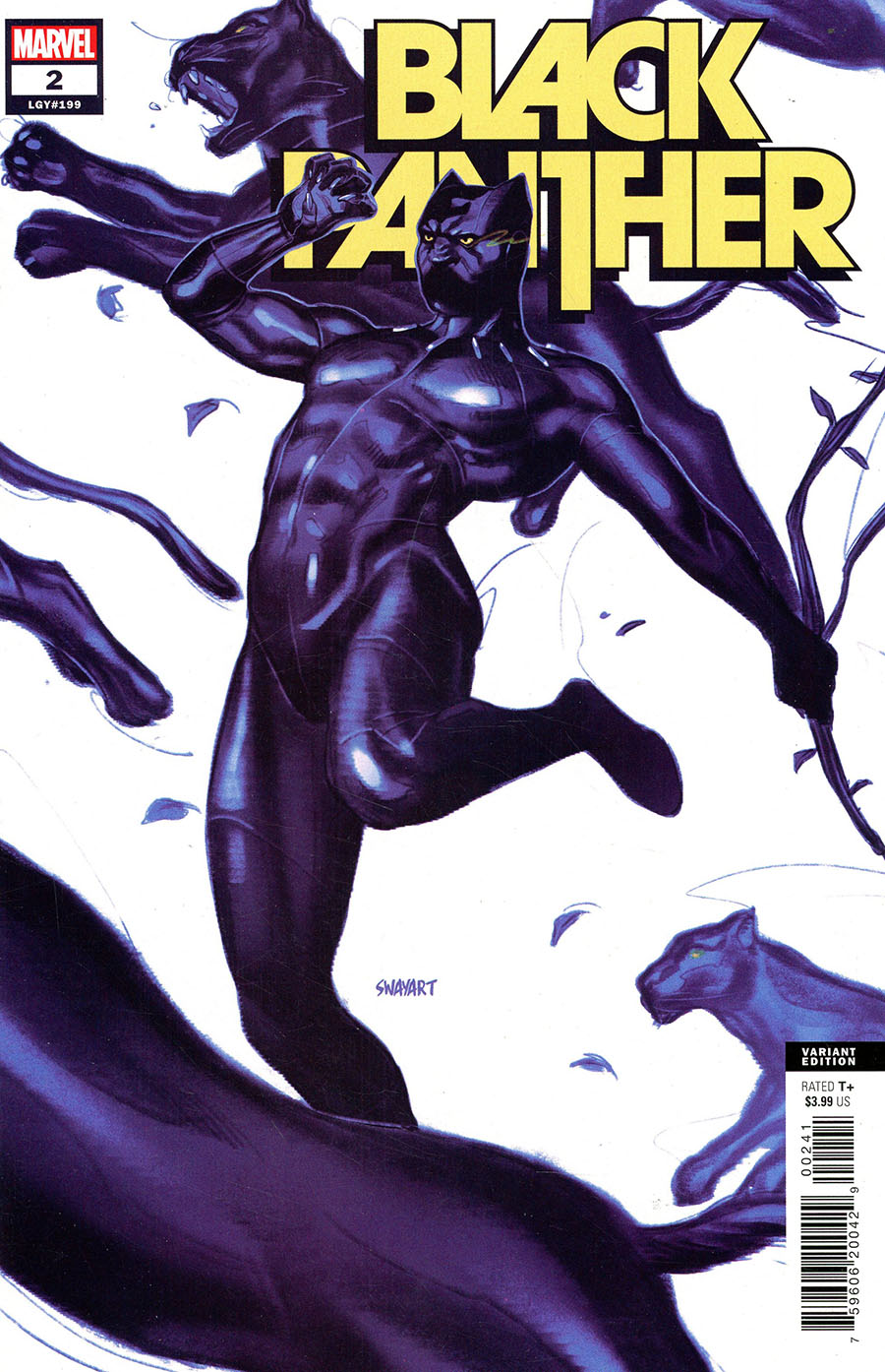 Black Panther Vol 8 #2 Cover F Incentive Joshua Sway Swaby Variant Cover